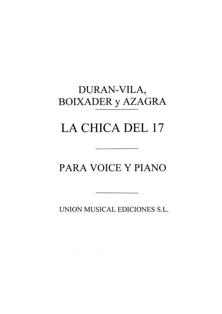 Ruiz de Azagra: 'La Chica Del 17'